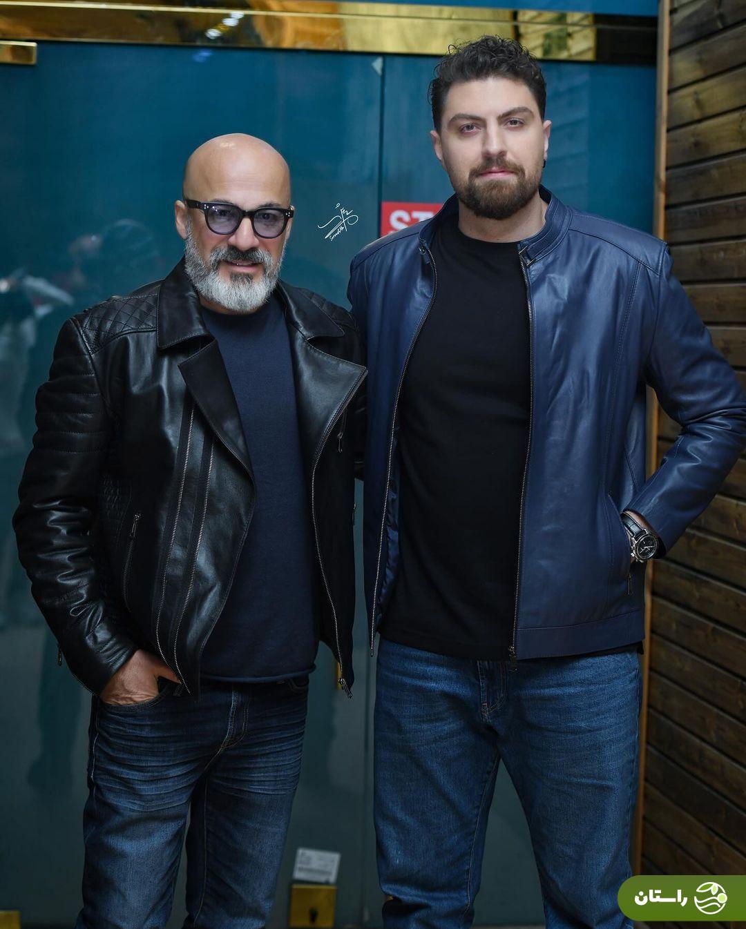 تصاویر | امیر آقایی، امیرحسین فتحی و روشنک گرامی در اکران یک فیلم