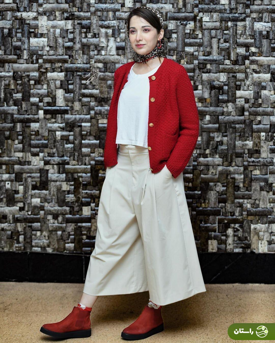 تصاویر | امیر آقایی، امیرحسین فتحی و روشنک گرامی در اکران یک فیلم