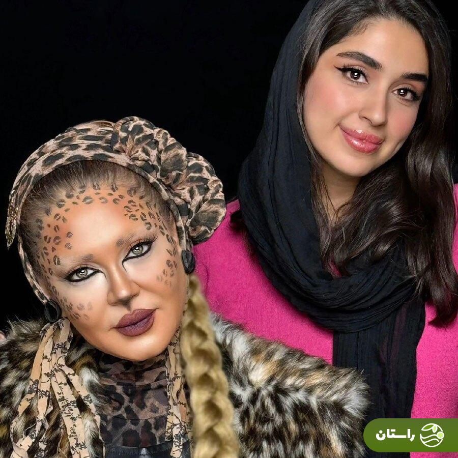 تصاویر | گریم دیدنی بهاره رهنما در نمایش پلنگ گیاه‌خوار