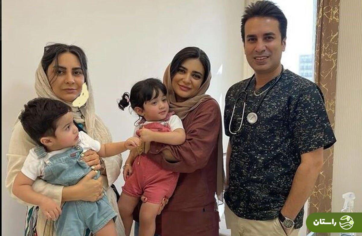 اولین تصویر از لیندا کیانی و دوقلوهایش، دیار و تبار اولین تصویر از لیندا کیانی و دوقلوهایش، دیار و تبار