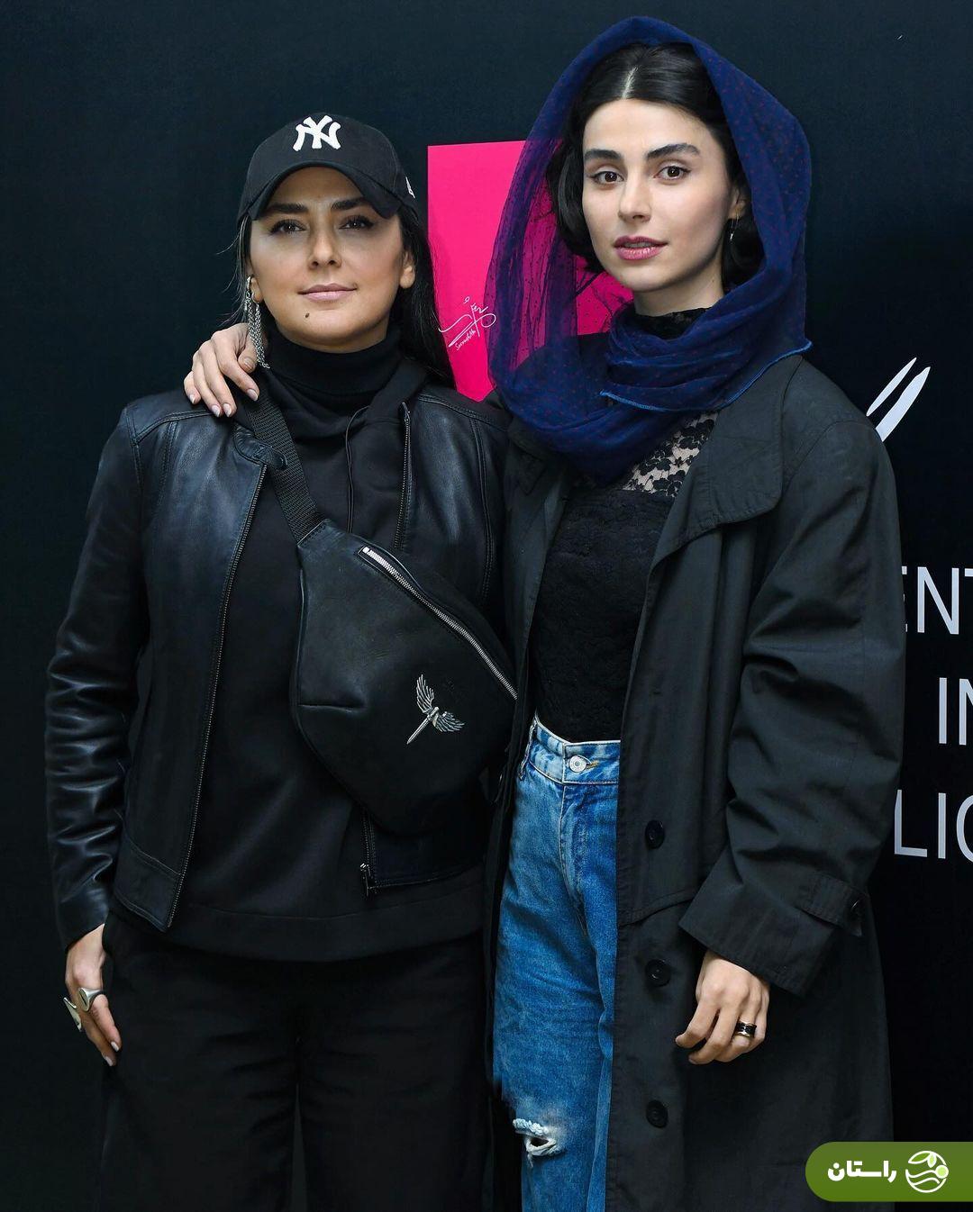 تصاویر |‌ هدی زین‌العابدین‌ و لاله مرزبان در پشت صحنه پروژه سرگرمی در ملأعام