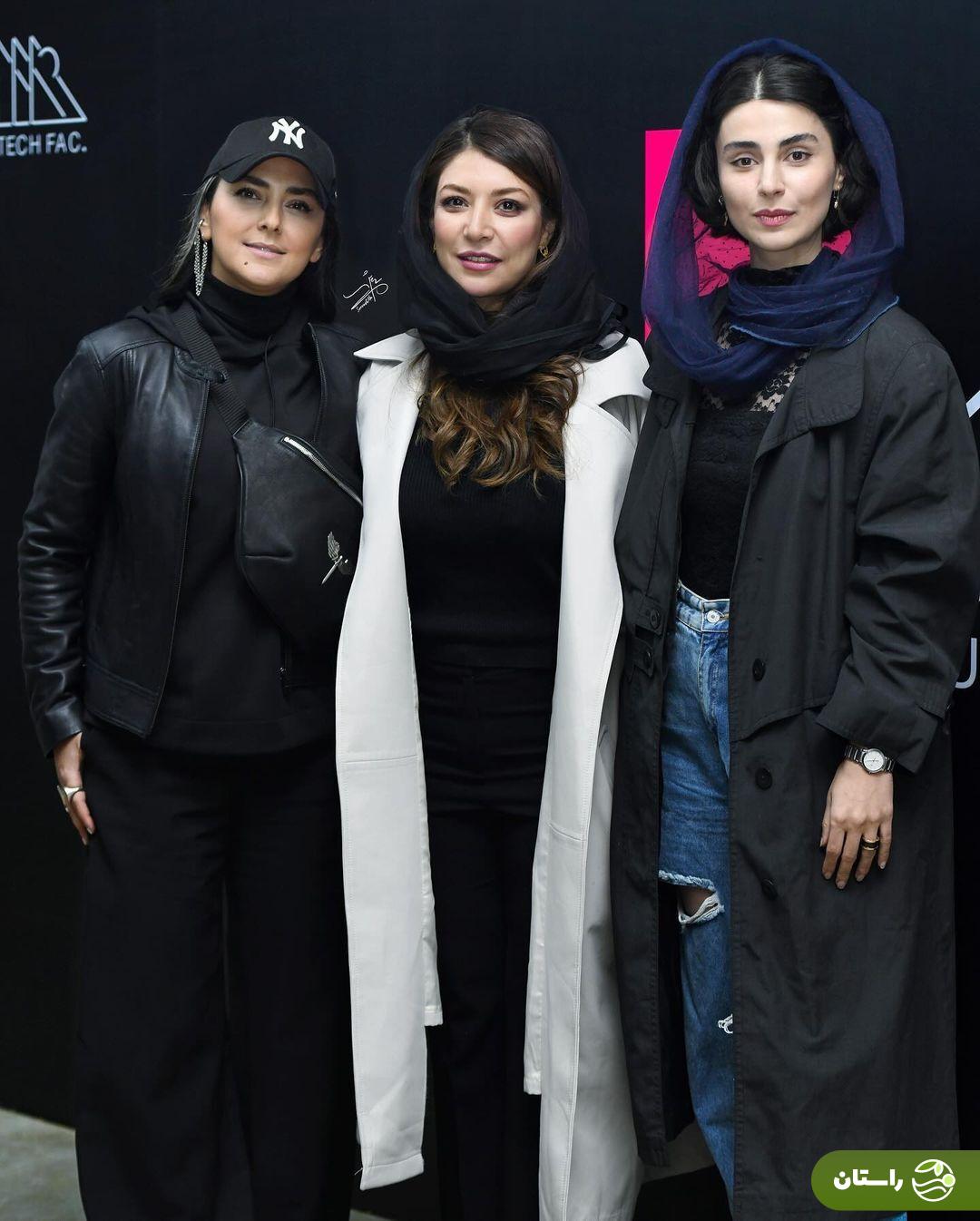 تصاویر |‌ هدی زین‌العابدین‌ و لاله مرزبان در پشت صحنه پروژه سرگرمی در ملأعام