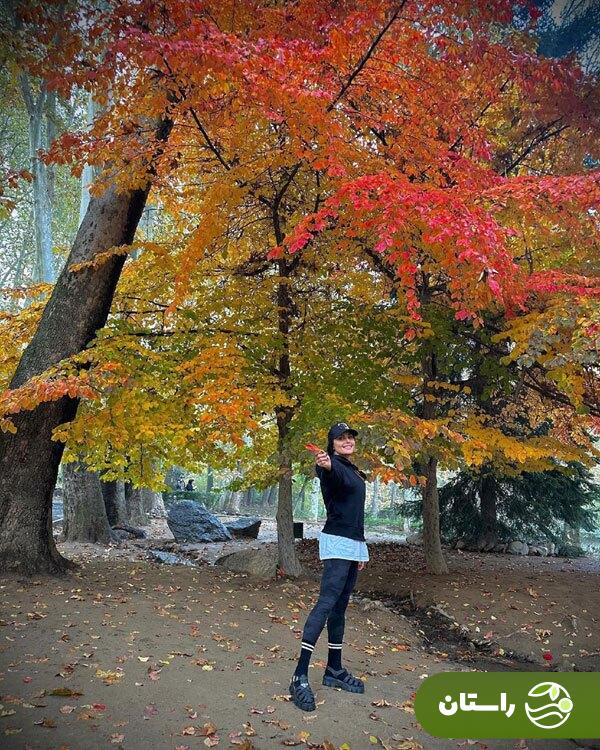 جدیدترین تصاویر پاییزی الناز شاکردوست