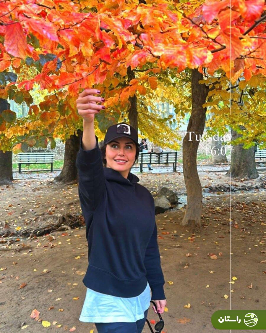 جدیدترین تصاویر پاییزی الناز شاکردوست