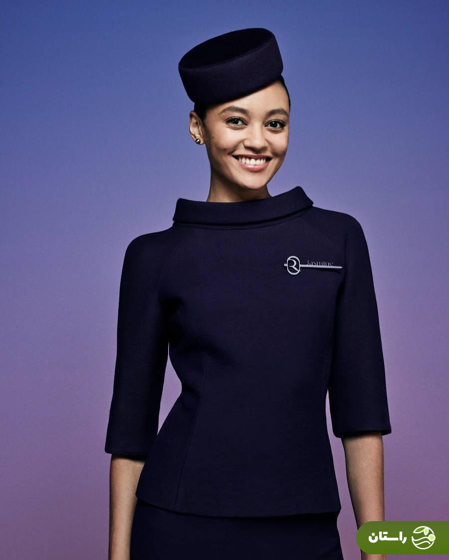 تصاویر | رونمایی هواپیمایی عربستان از لباس مهماندارانش تصاویر | رونمایی هواپیمایی عربستان از لباس مهماندارانش