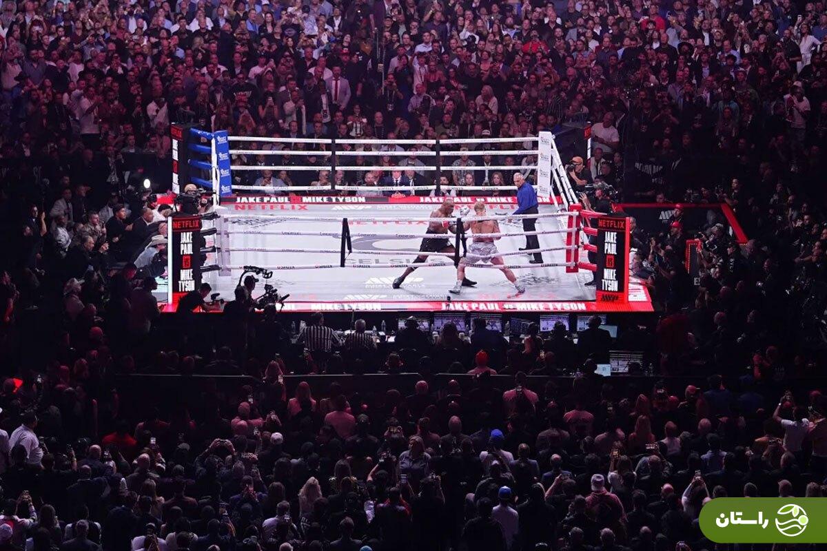 تصاویر | شکست مایک تایسون مقابل جیک پاول در نمایشی ضعیف | تایسون و پاول چقدر به جیب زدند؟