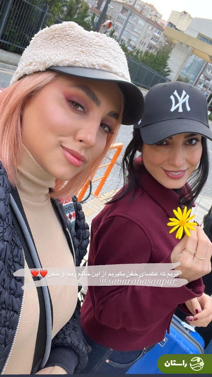 تصویری جدید و خفن از سمیرا حسن‌پور در استانبول!