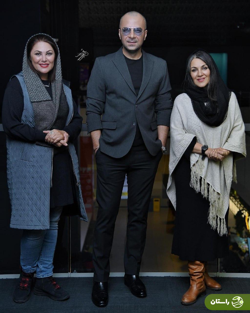 تصاویر |حسام منظور، ستاره و لاله اسکندر در اکران فیلم ستاره اسکندری