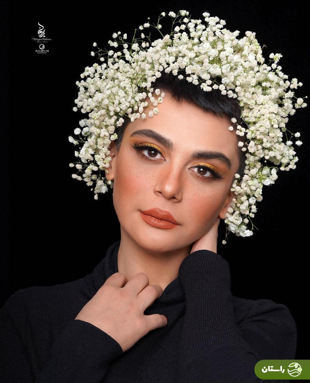 عکس متفاوت مارال فرجاد با میکاپ جدید