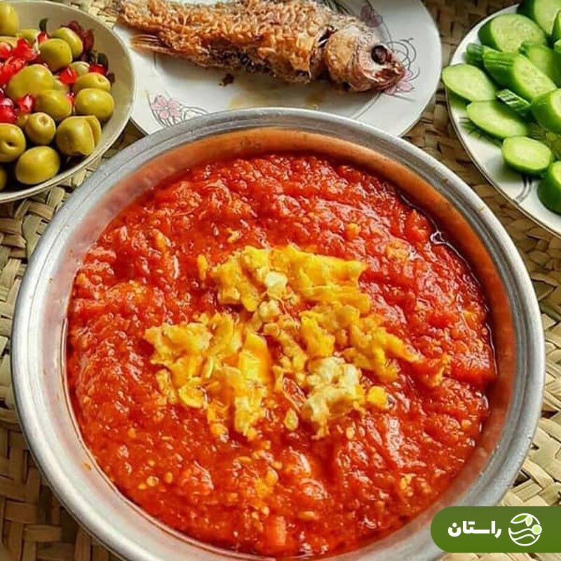 طرز تهیه خورش گوجه فرنگی شمالی طرز تهیه خورش گوجه فرنگی شمالی