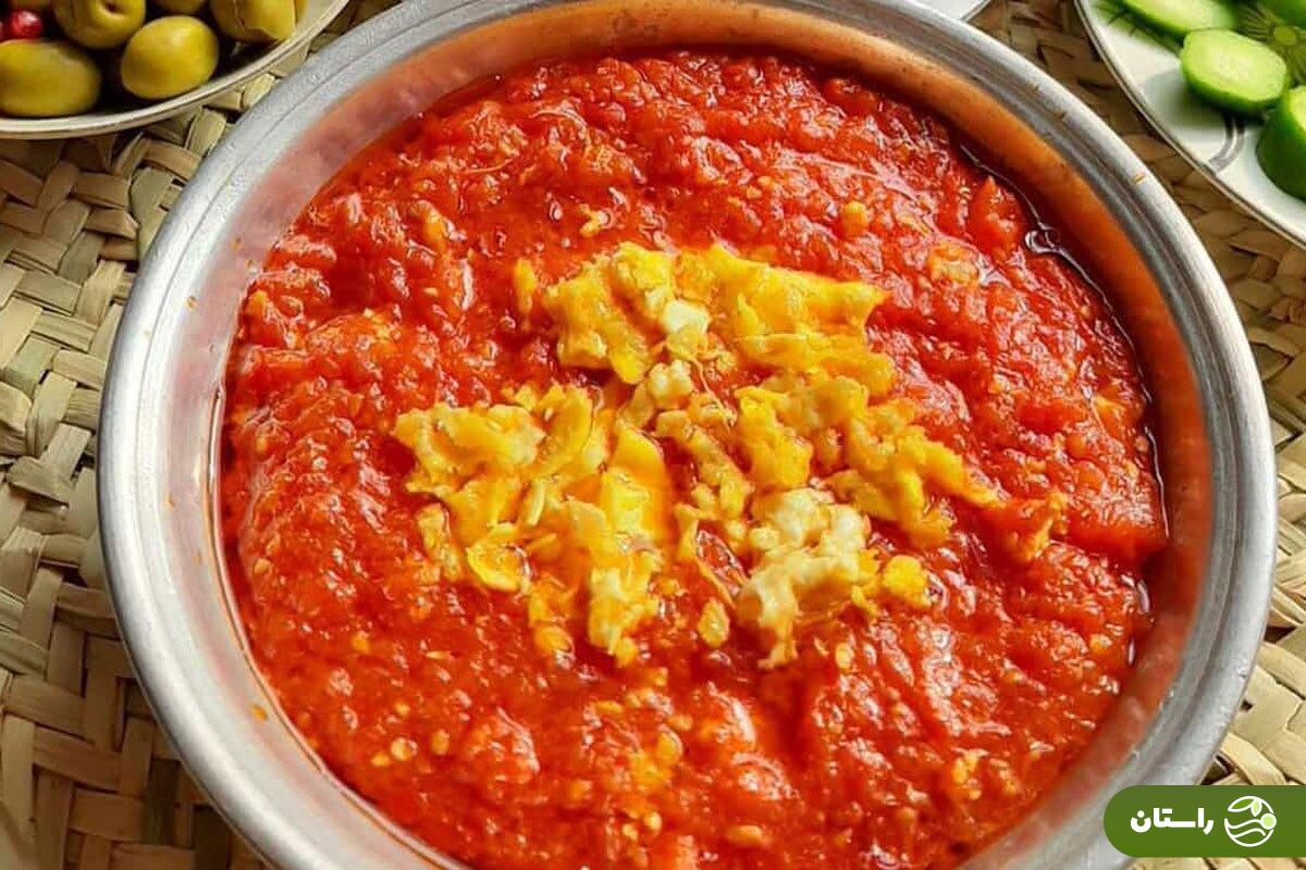 طرز تهیه خورش گوجه فرنگی شمالی؛ خوشمزه، سالم و ساده