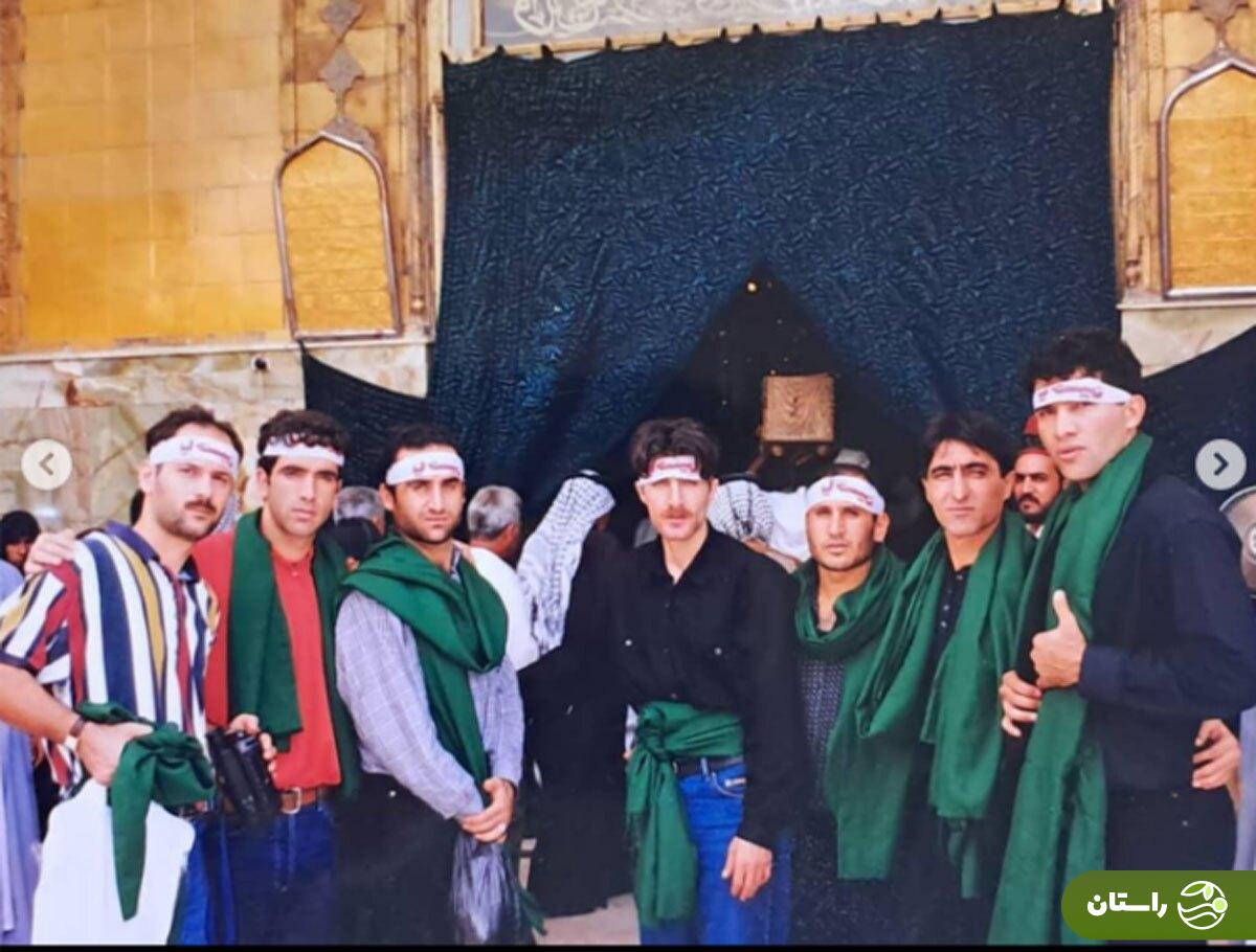 عکس | مهدوی‌کیا، ناصر محمدخانی، عابدزاده، پیروانی و ... در حال عزاداری در عتبات