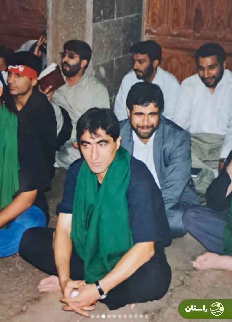 عکس | مهدوی‌کیا، ناصر محمدخانی، عابدزاده، پیروانی و ... در حال عزاداری در عتبات