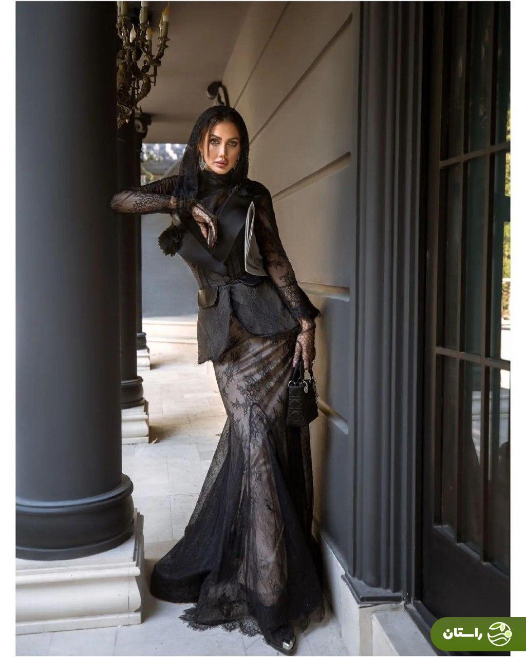 تصاویر جدید مدلینگ صبا تاجیک همسر علیرام نورایی