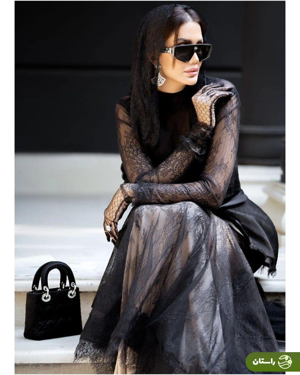 تصاویر جدید مدلینگ صبا تاجیک همسر علیرام نورایی