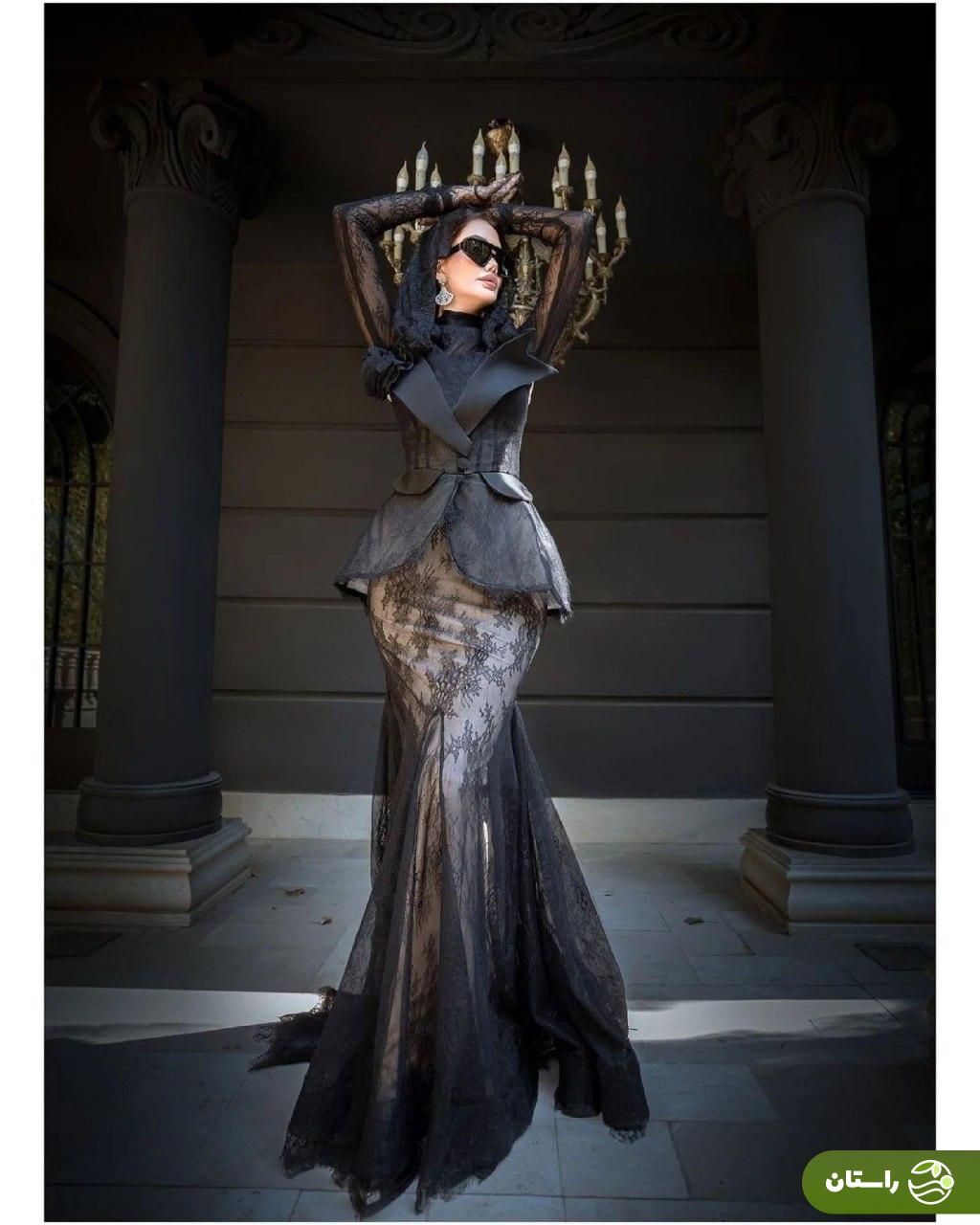 تصاویر جدید مدلینگ صبا تاجیک همسر علیرام نورایی