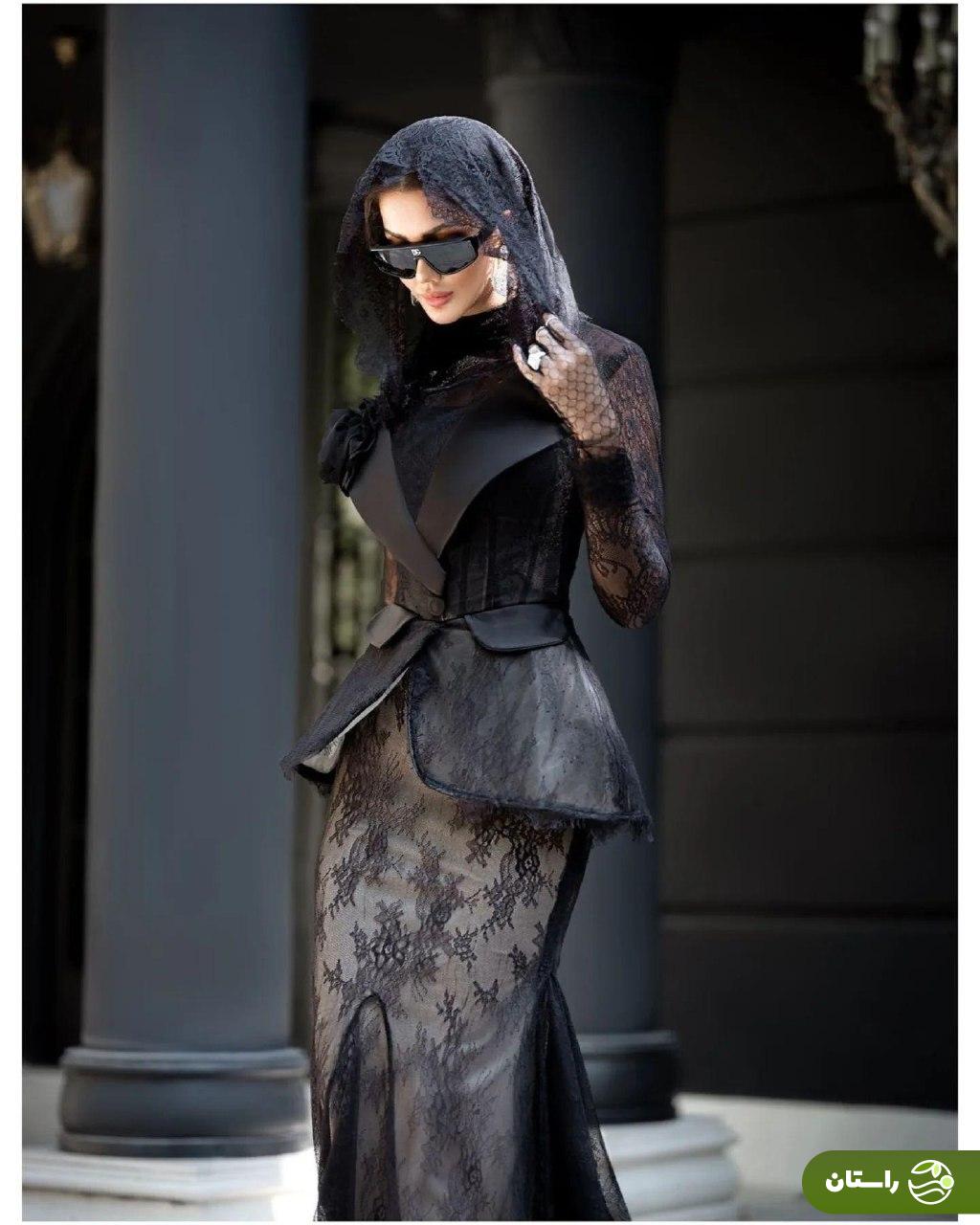 تصاویر جدید مدلینگ صبا تاجیک همسر علیرام نورایی