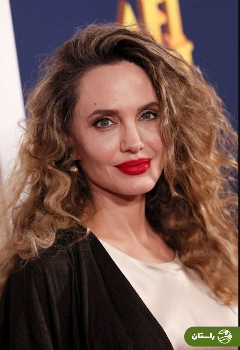 تصاویر | درخشش آنجلینا جولی روی فرش قرمز با مدل موی جدید