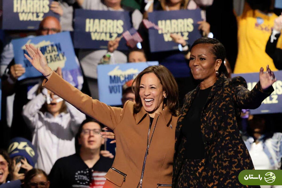 تصاویر | میشل اوباما با توپ پر به صحنه بازگشت تصاویر | میشل اوباما با توپ پر به صحنه بازگشت