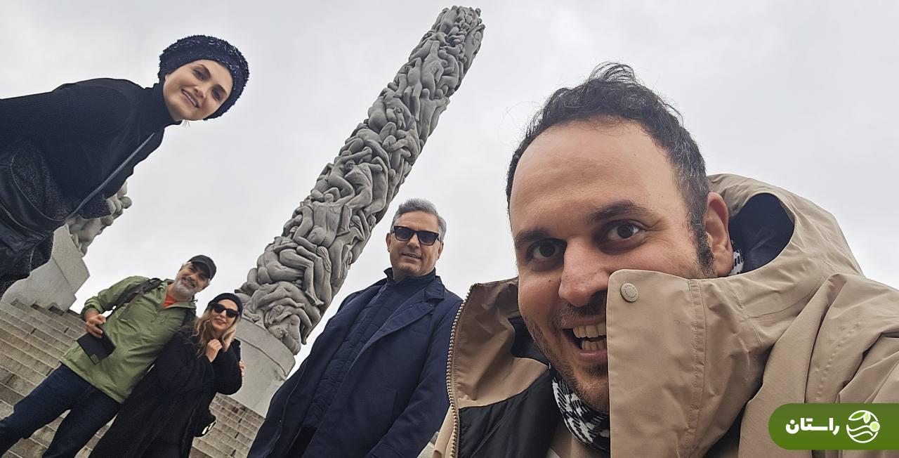 سلفی دیدنی محمد حسین مهدویان، الناز ملک، رعنا آزادیور و مهدی پاکدل در نروژ سلفی دیدنی محمد حسین مهدویان، الناز ملک، رعنا آزادیور و مهدی پاکدل در نروژ