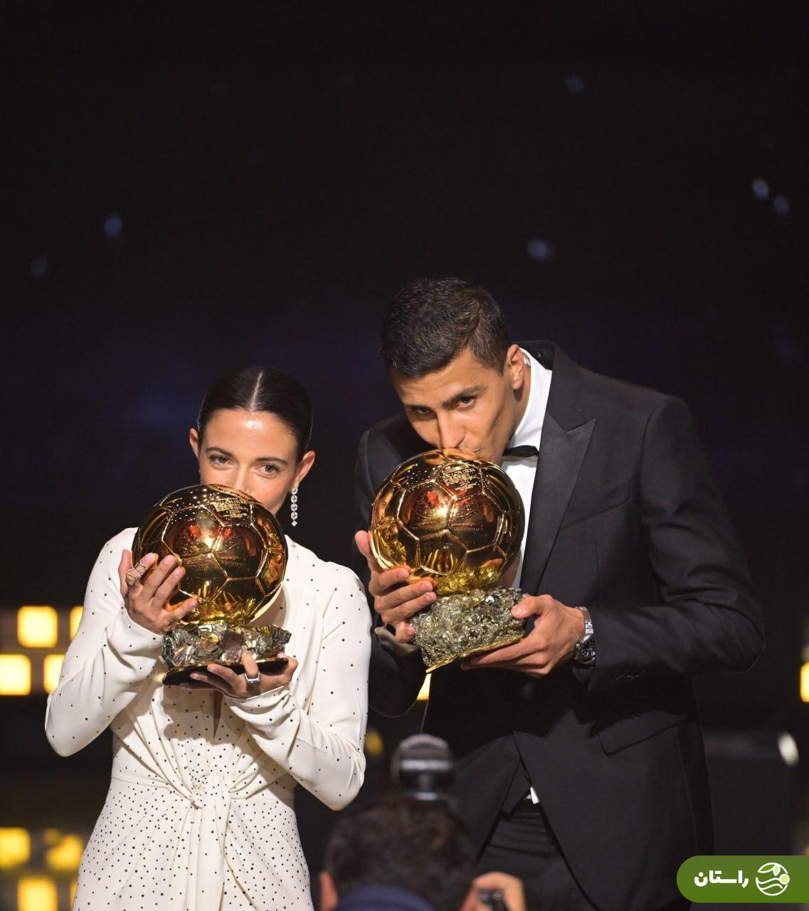 تصاویر | «رودری» برنده توپ طلای جنجالی ۲۰۲۴ شد تصاویر | «رودری» برنده توپ طلای جنجالی ۲۰۲۴ شد