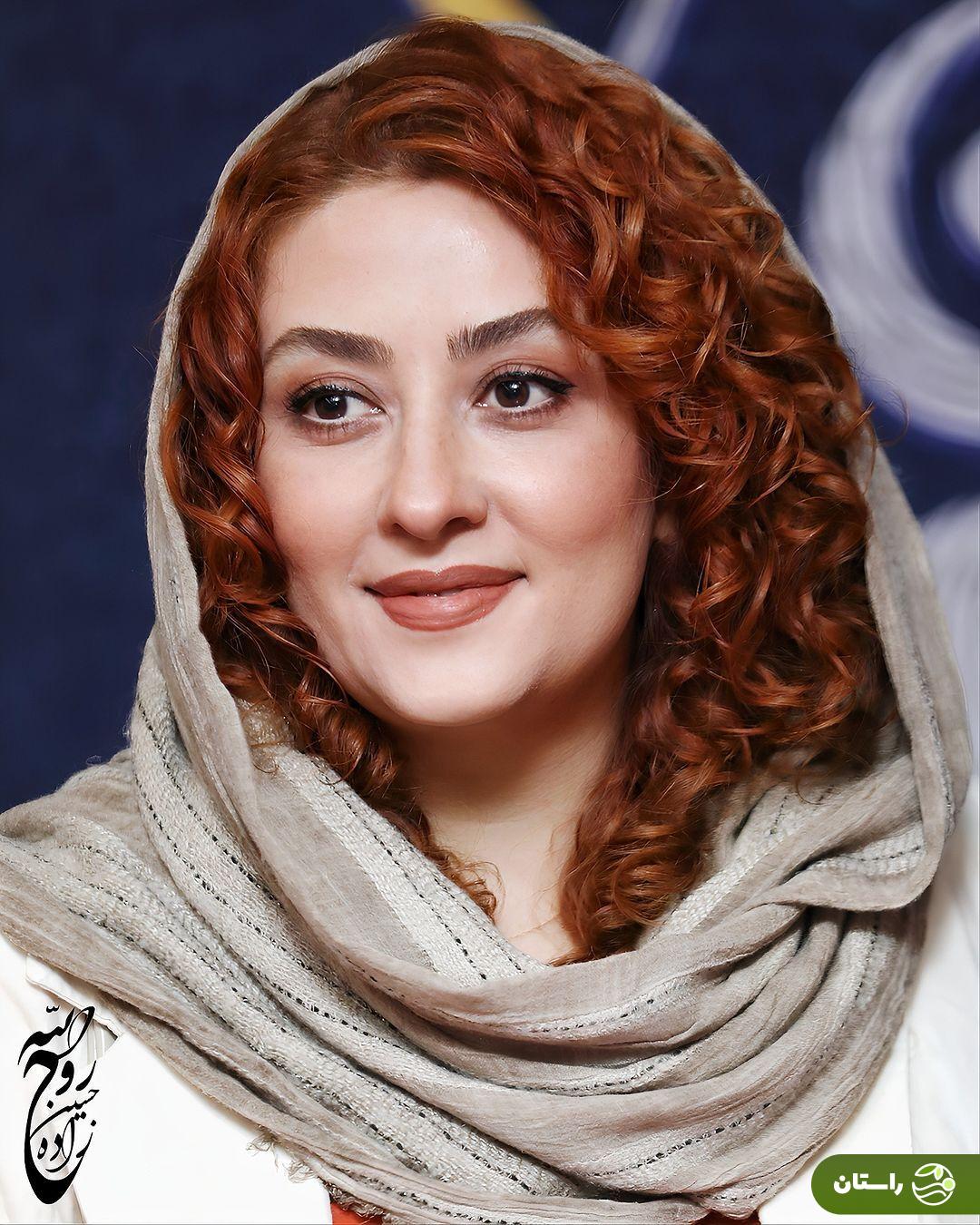 تصاویر | الهام طهموی و همسرش در اکران باغ کیانوش