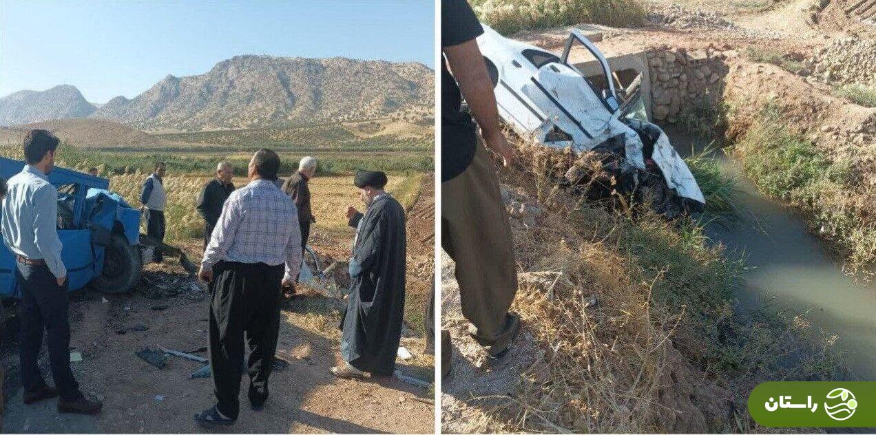 عکس | جزئیات تصادف شدید خودرو حامل امام جمعه عکس | جزئیات تصادف شدید خودرو حامل امام جمعه