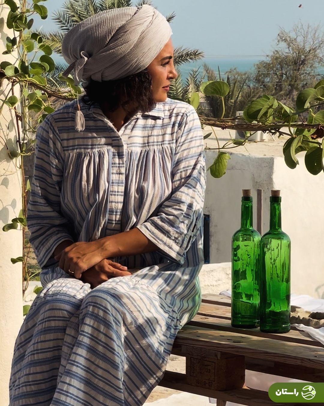 تصاویر جذاب حدیثه تهرانی در قشم