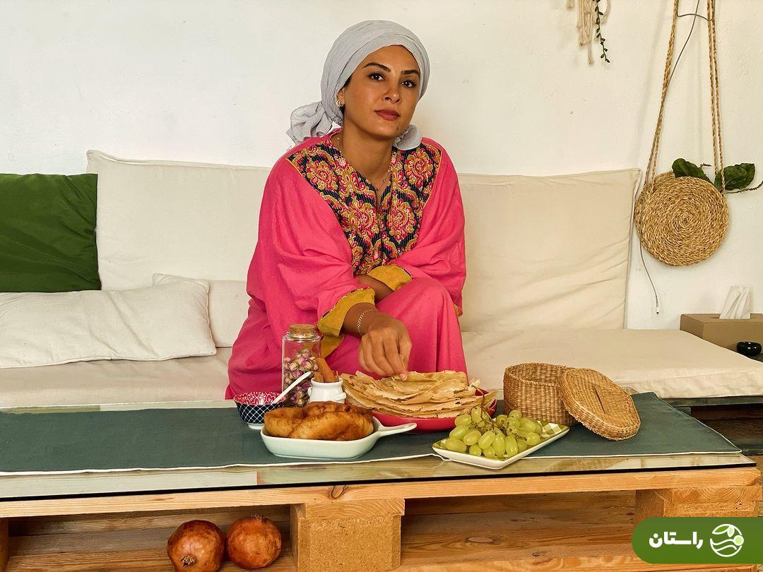 تصاویر جذاب حدیثه تهرانی در قشم