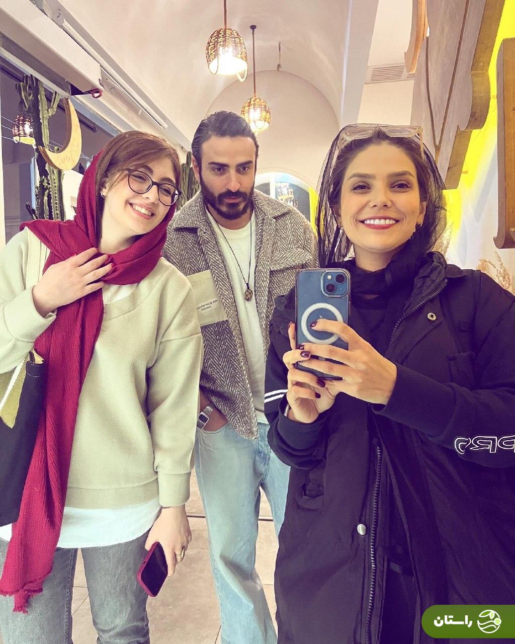 عکس | امین شعرباف، الیکا ناصری و تهمینه مقدم در یک قاب