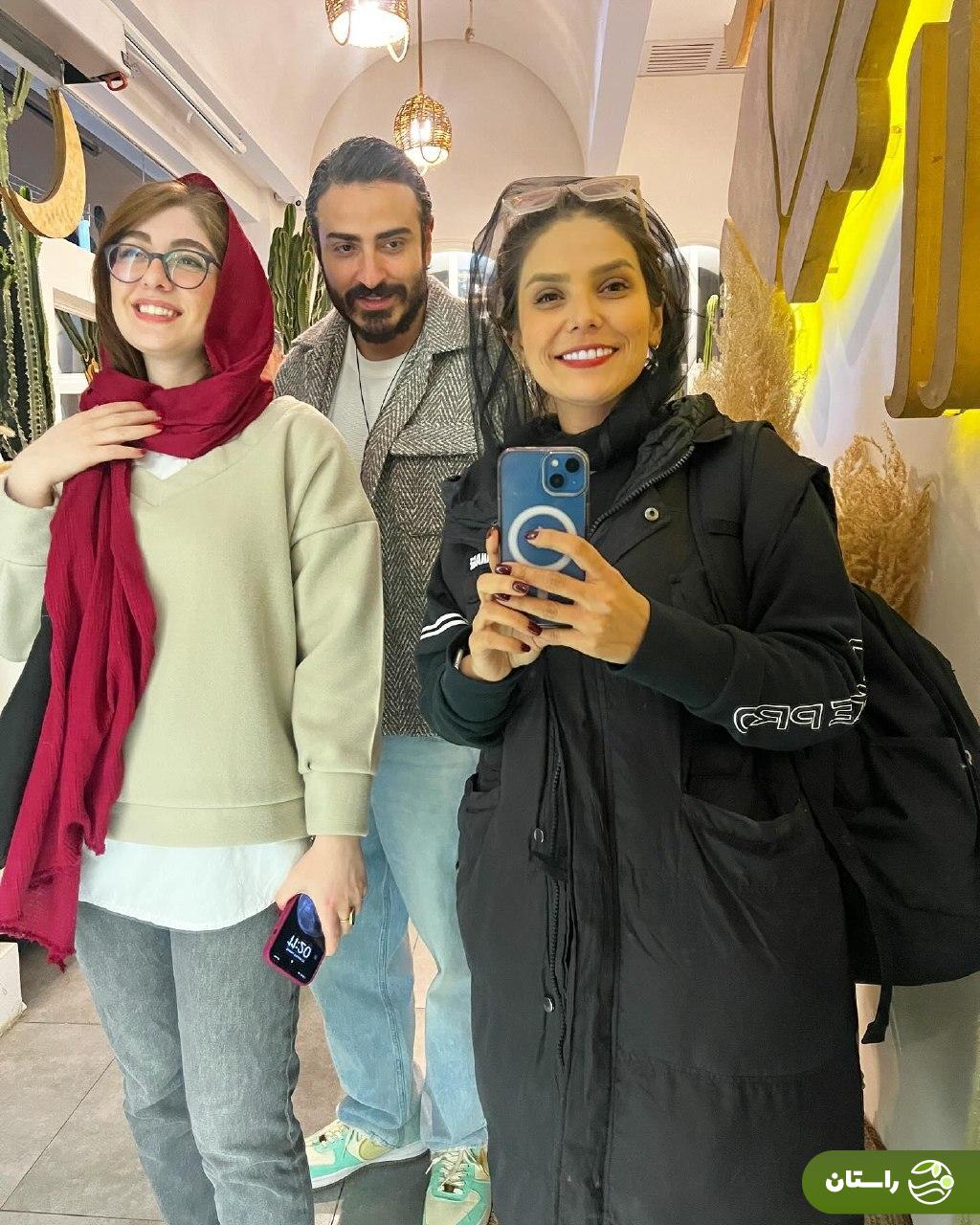 عکس | امین شعرباف، الیکا ناصری و تهمینه مقدم در یک قاب