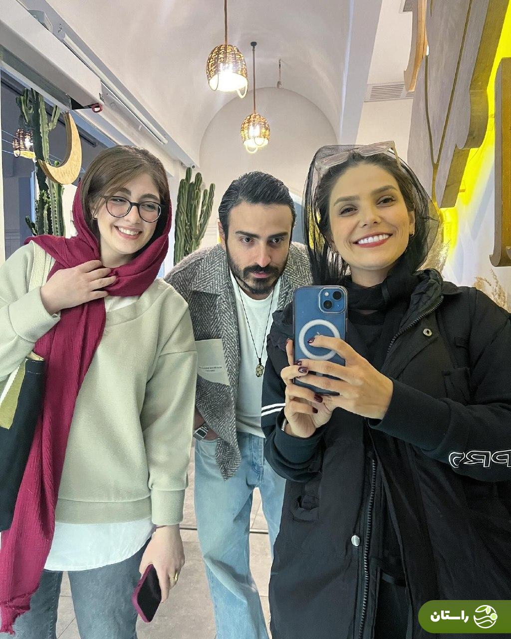 عکس | امین شعرباف، الیکا ناصری و تهمینه مقدم در یک قاب