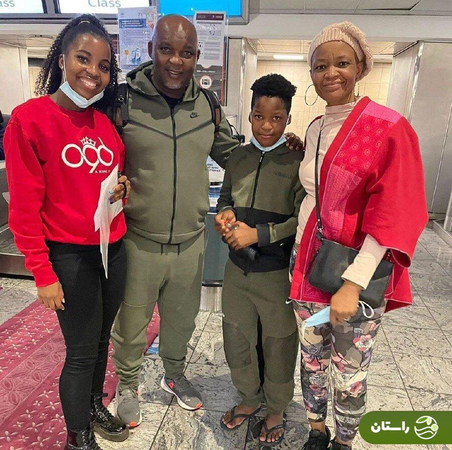 عکس | پیتسو موسیمانه به همراه همسر و فرزندانش در امارات