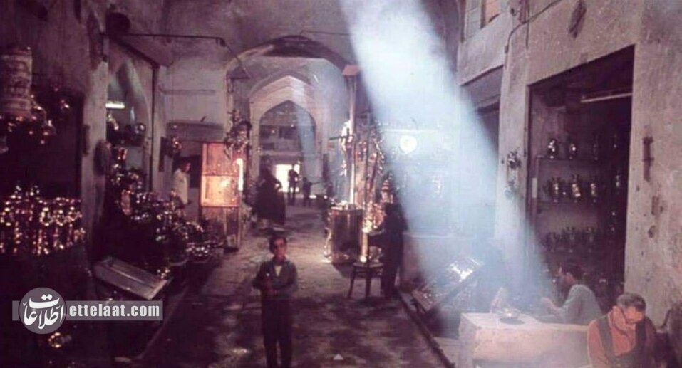 تصاویری دیدنی از ۵۰ سال پیش بازار تهران تصاویری دیدنی از ۵۰ سال پیش بازار تهران