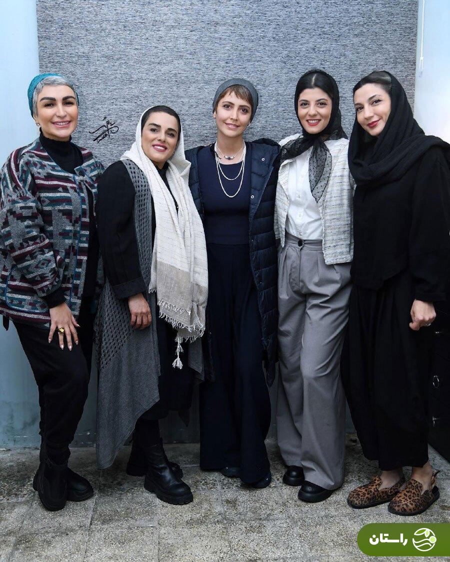 تصاویر | حدیث میرامینی، مهسا طهماسبی و الهام شعبانی در آخرین اجرای نمایش «بی‌پایانی»