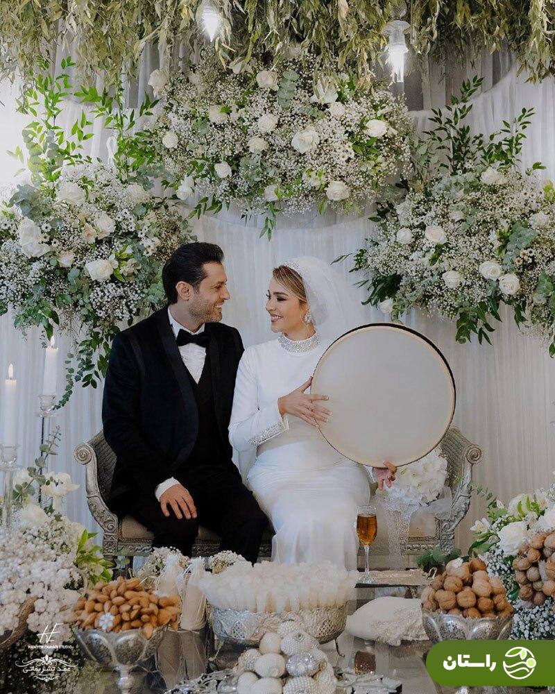 ویدئو | جشن ازدواج روزبه معینی و مهرناز دبیرزاده با حضور امین حیایی