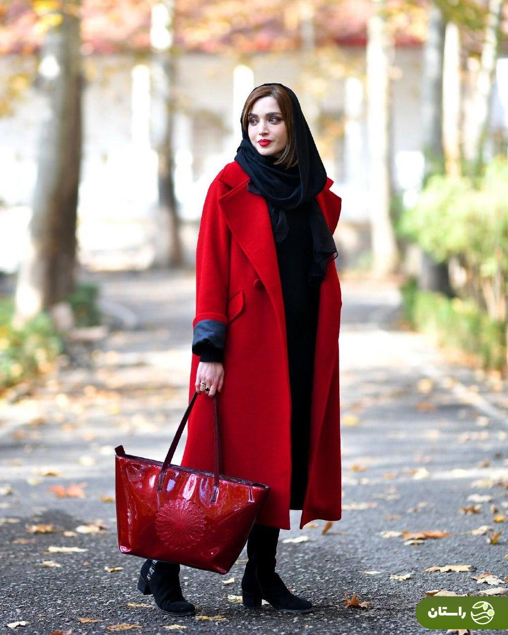 عکس | استایل پاییزی و زیبای بهنوش طباطبایی