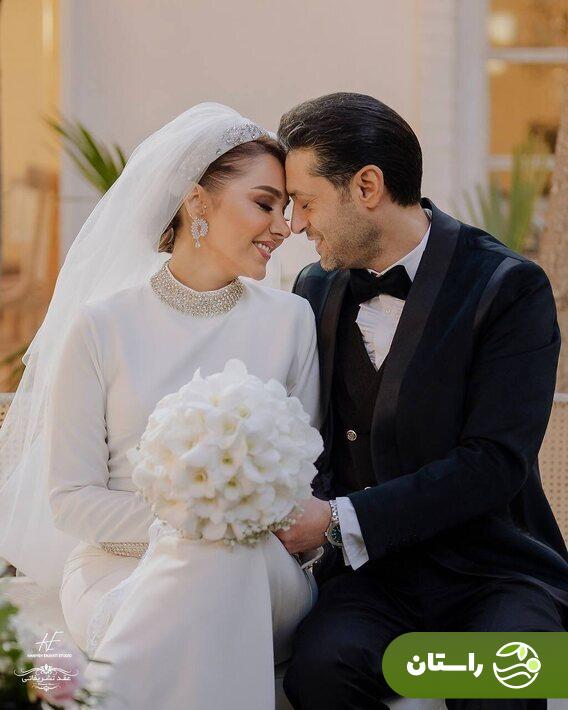 عکس‌های جدید از عروسی روزبه معینی و مهرزاد دبیرزاده