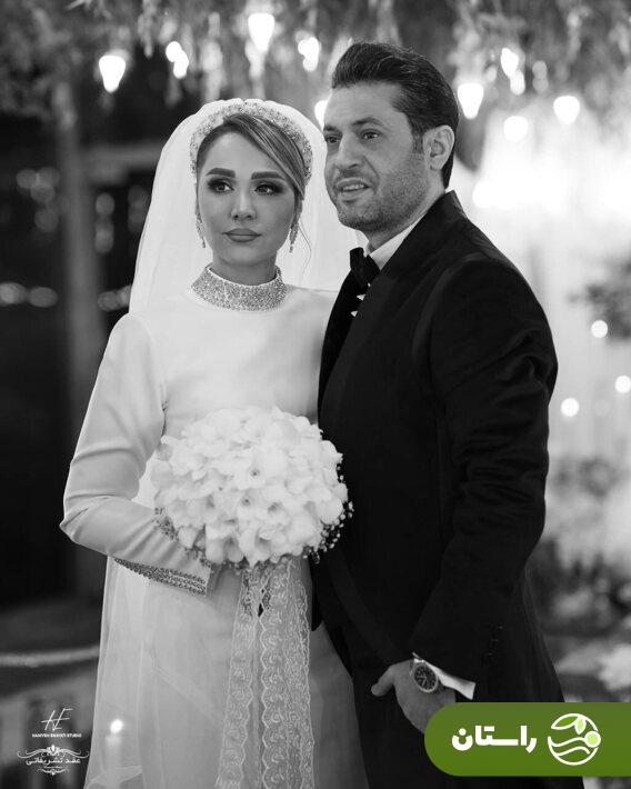 عکس‌های جدید از عروسی روزبه معینی و مهرزاد دبیرزاده