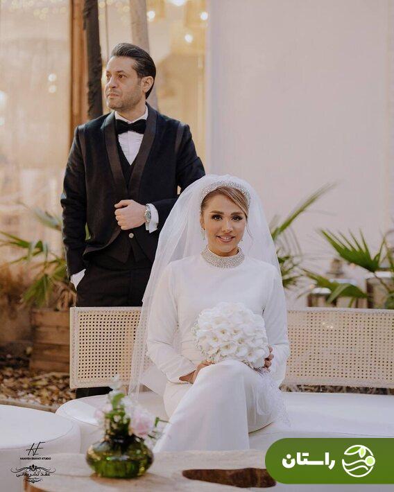 عکس‌های جدید از عروسی روزبه معینی و مهرزاد دبیرزاده