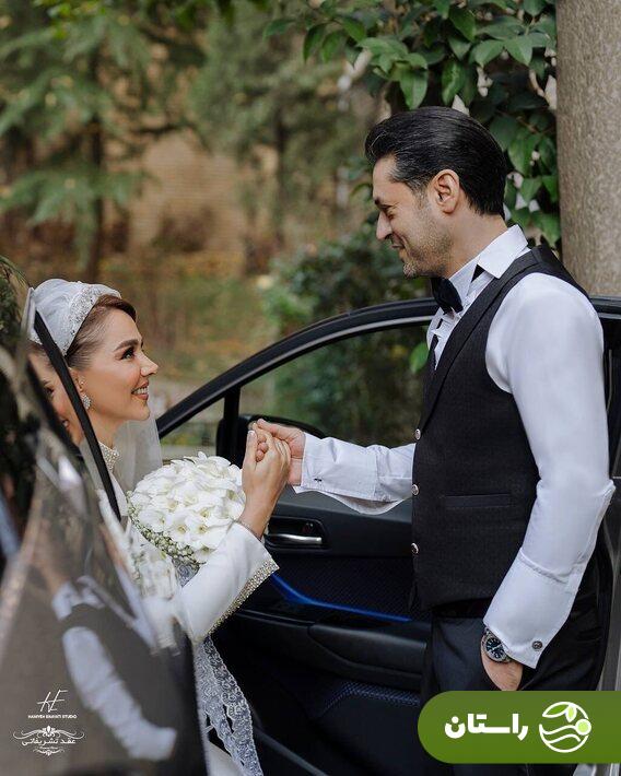 عکس‌های جدید از عروسی روزبه معینی و مهرزاد دبیرزاده