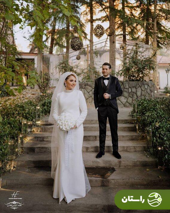 عکس‌های جدید از عروسی روزبه معینی و مهرزاد دبیرزاده