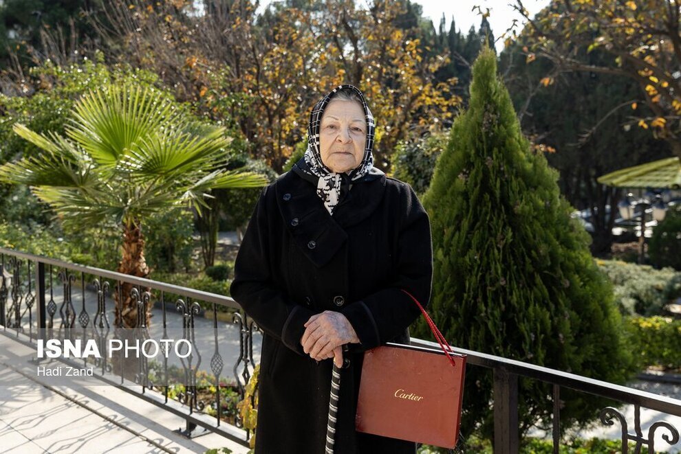 تصاویر | تغییر چهره آزیتا لاچینی در ۸۶ سالگی