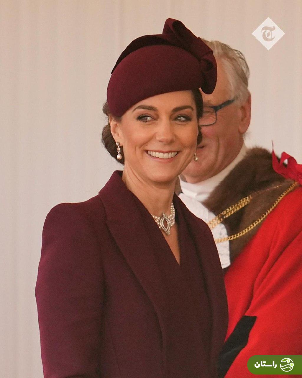 تصاویر | استایل خاص کیت میدلتون با کلاهی از یک طراح ایرانی تصاویر | استایل خاص کیت میدلتون با کلاهی از یک طراح ایرانی