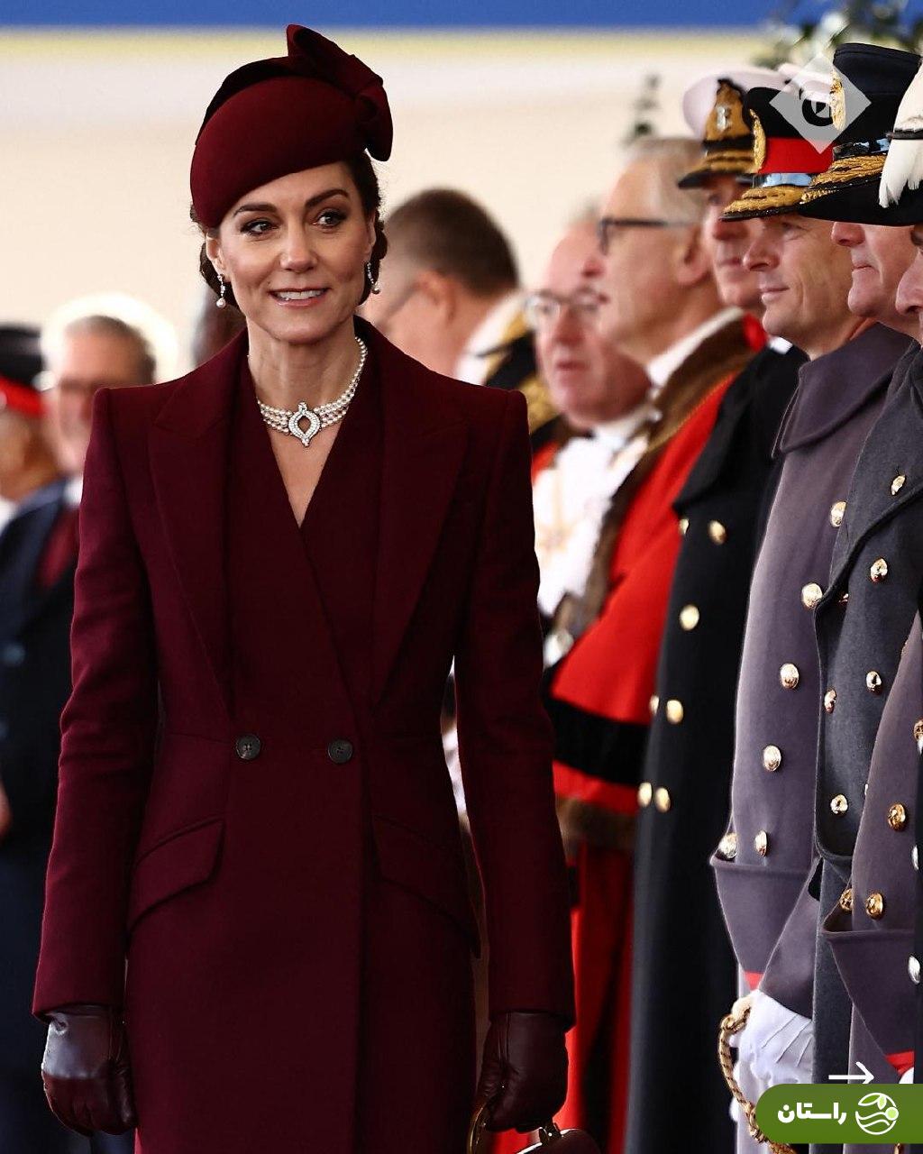 تصاویر | استایل خاص کیت میدلتون با کلاهی از یک طراح ایرانی تصاویر | استایل خاص کیت میدلتون با کلاهی از یک طراح ایرانی