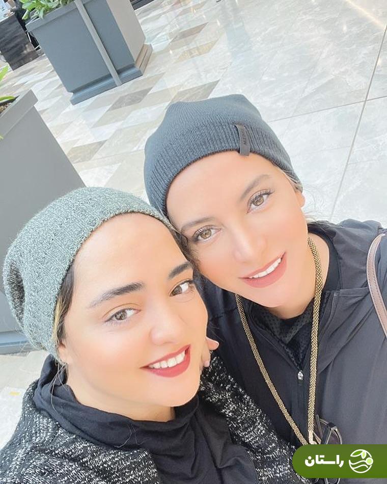تصویری دو نفره از نرگس محمدی و فریبا نادری