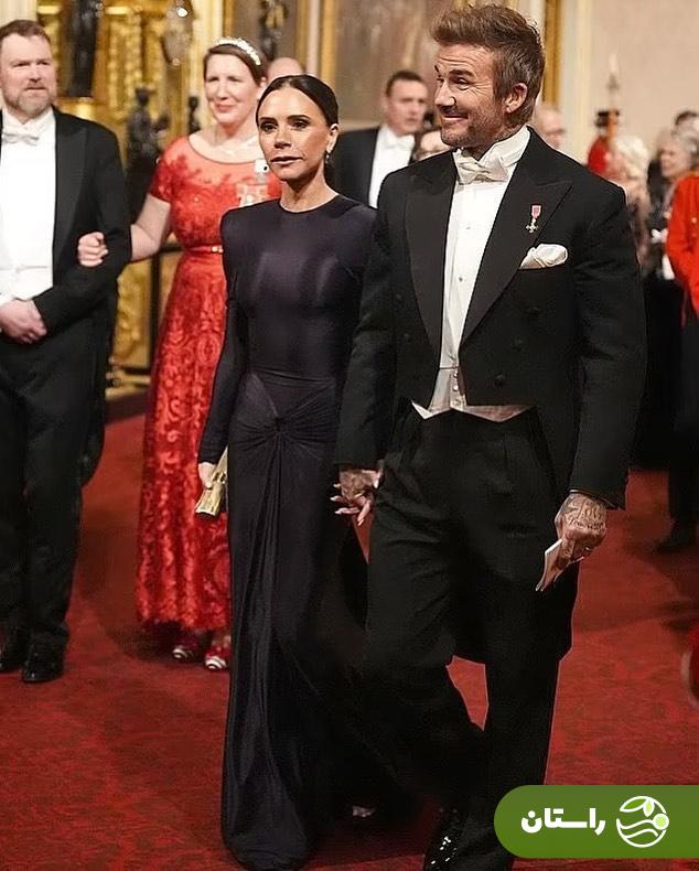 تصاویر | استایل رسمی دیوید و ویکتوریا بکام مهمان ضیافت کاخ باکینگهام تصاویر | استایل رسمی دیوید و ویکتوریا بکام مهمان ضیافت کاخ باکینگهام