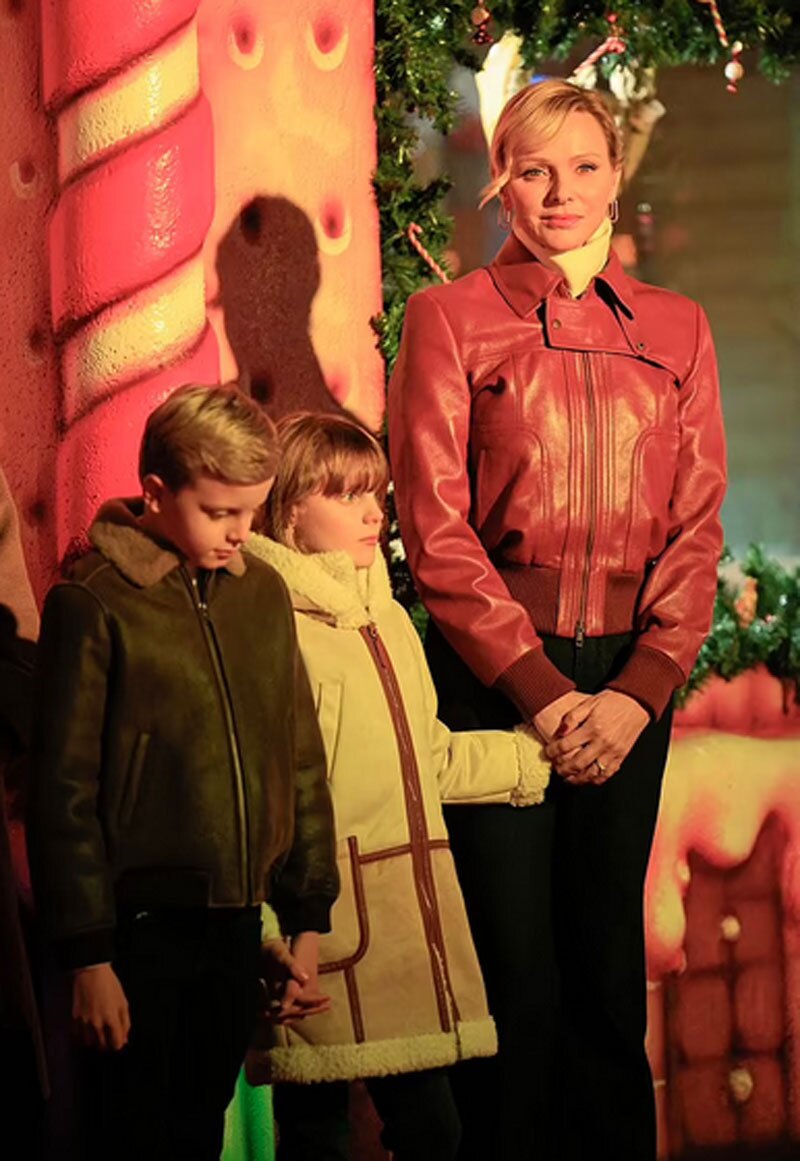 تصاویر | پوشش زمستانی غیررسمی شاهدخت موناکو