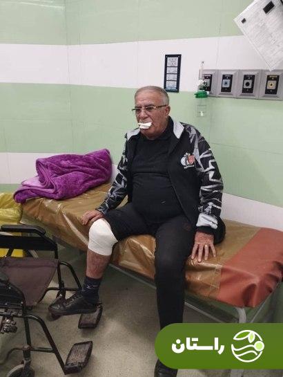 عکس | سانحه تصادف برای حسن روشن عکس | سانحه تصادف برای حسن روشن