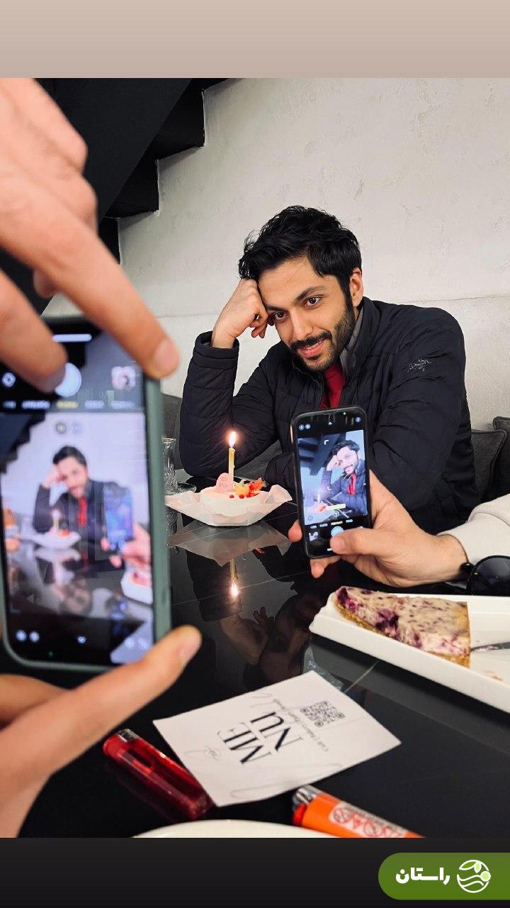 عکس | جشن تولد کیسان دیباج بازیگر «گردن زنی»